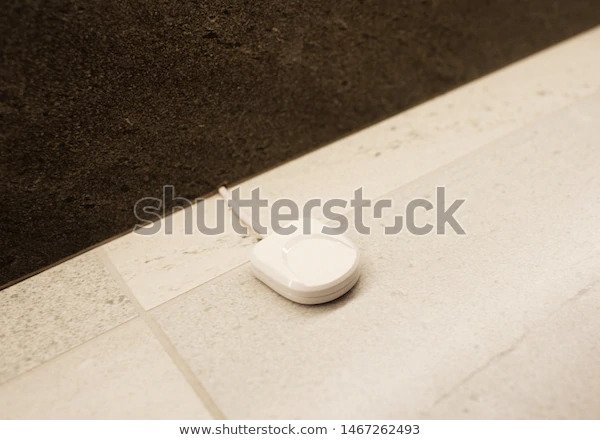 Anti-flooding Sensor on White Floor